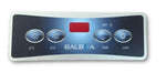 Balboa VL401 Overlay 4 Button (2 Pumps)