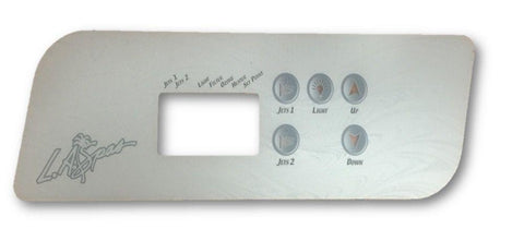 LA Spas TSC-44 5 Button(2 Pump) Overlay