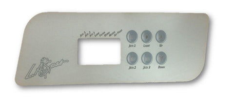 LA Spas TSC-44 6 Button(3 Pump) Overlay