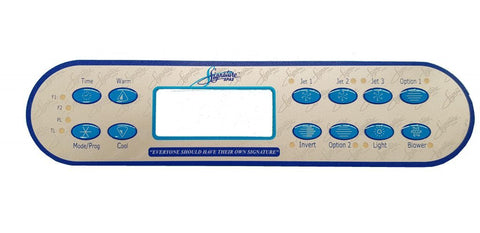 Overlay: Balboa(Signature Spas) ML900 Overlay