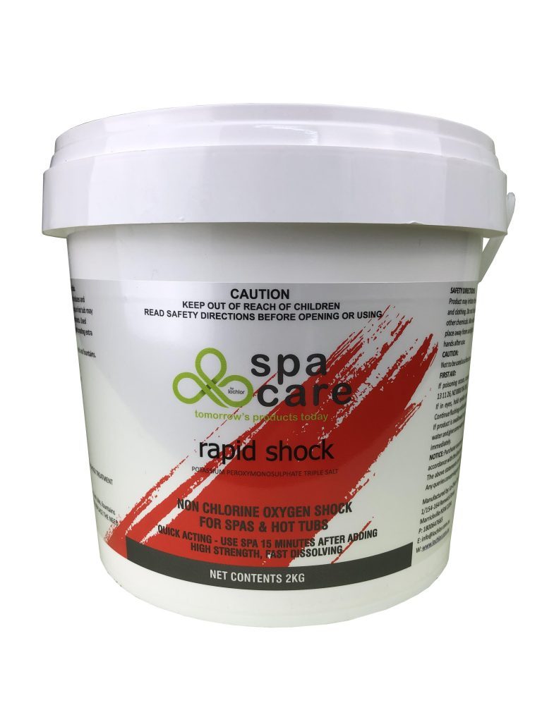 SpaCare Rapid Shock 2Kg – Spa Parts Pro