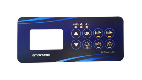 Spanet SV Mini 2 Touchpad Overlay Only