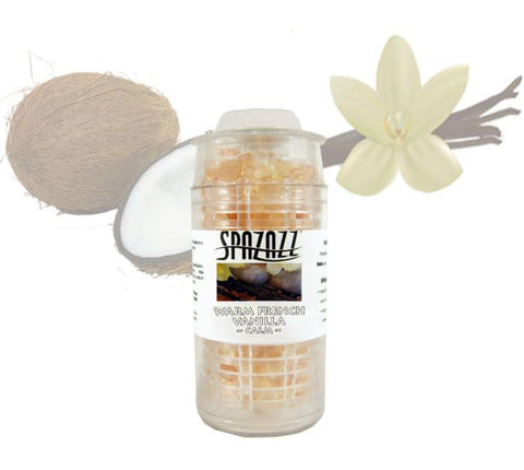 Spazazz Beads Warm French Vanilla (Calm) Aromatherapy 0.5OZ/15ML
