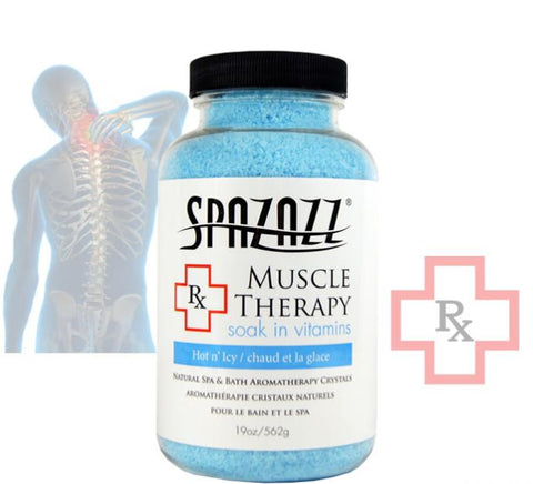 Spazazz Crystals RX Muscle Therapy (Hot 'n' Icy) 019OZ/562G