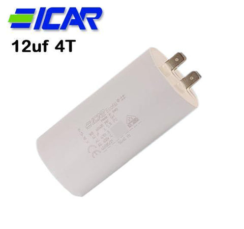ICAR 12uf Capacitor, Quick Connect