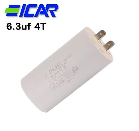 ICAR 6.3uf Quick Connect Capacitor
