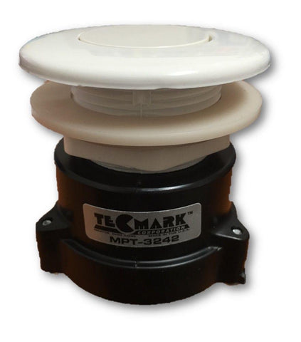 Tecmark White Flush Mount Air Button